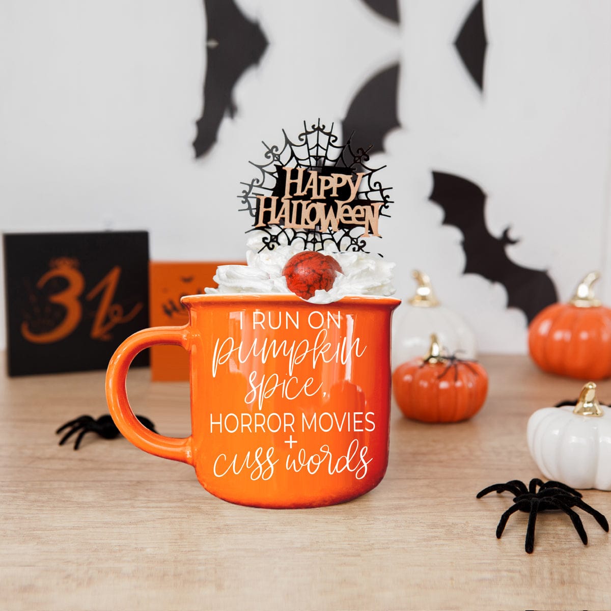 Pumpkin + Horror Mug