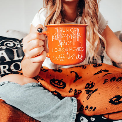 Gia Roma Coffee Mug Pumpkin + Horror Mug