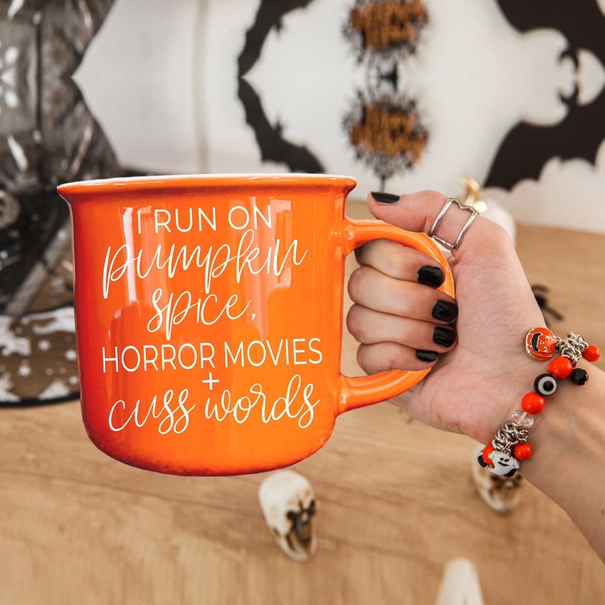 Gia Roma Coffee Mug Pumpkin + Horror Mug
