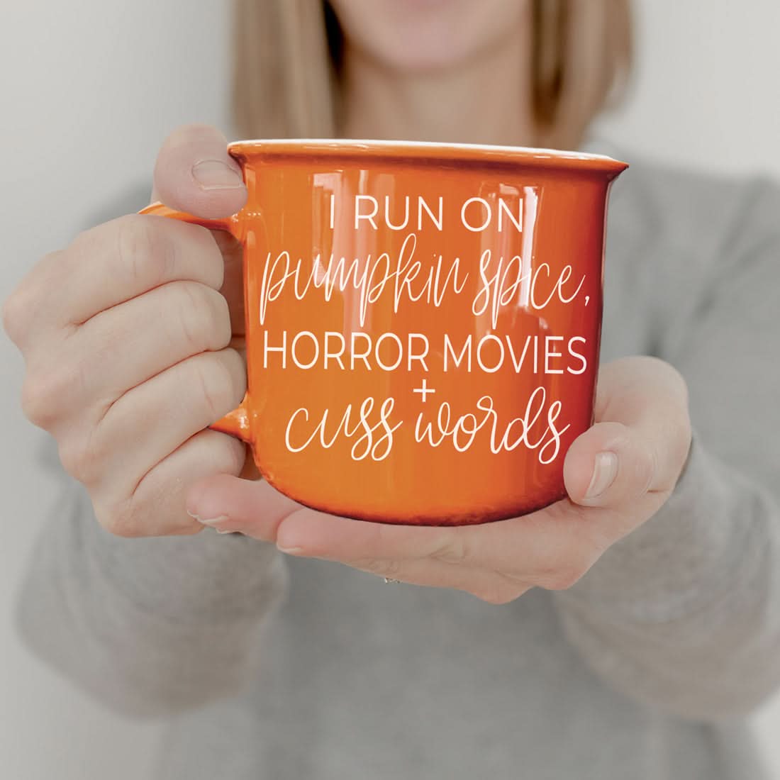 Pumpkin + Horror Mug - My American Goods