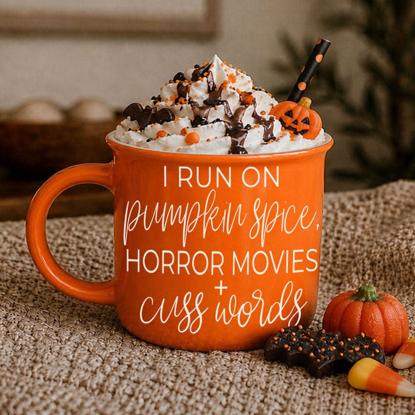 Gia Roma Coffee Mug Pumpkin + Horror Mug