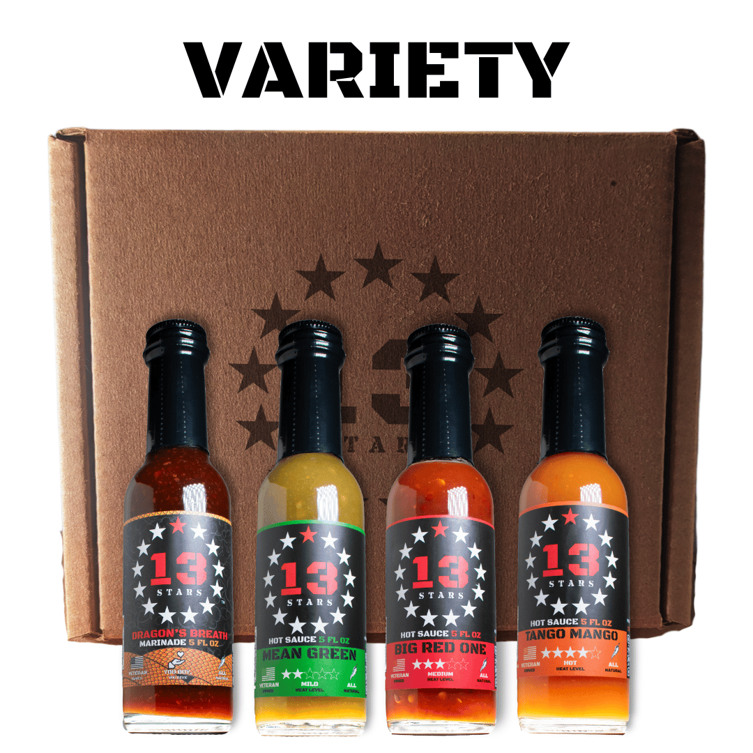 13 Stars Hot Sauce Hot Sauce 13 Stars Hot Sauce Bundles