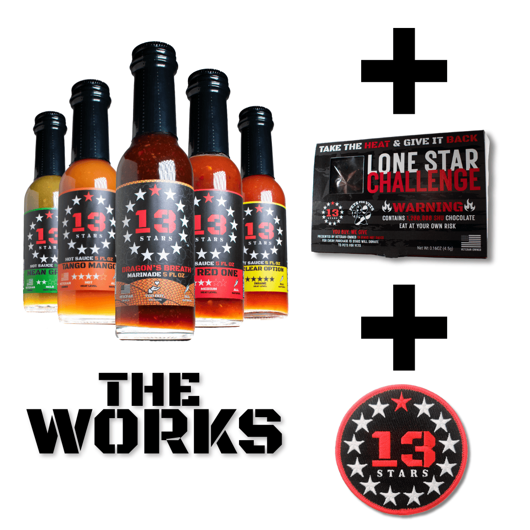 13 Stars Hot Sauce Hot Sauce 13 Stars Hot Sauce Bundles