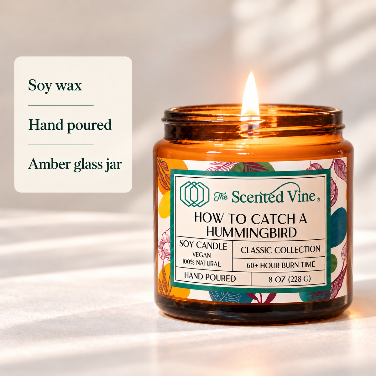 How to Catch a Hummingbird Soy Candle