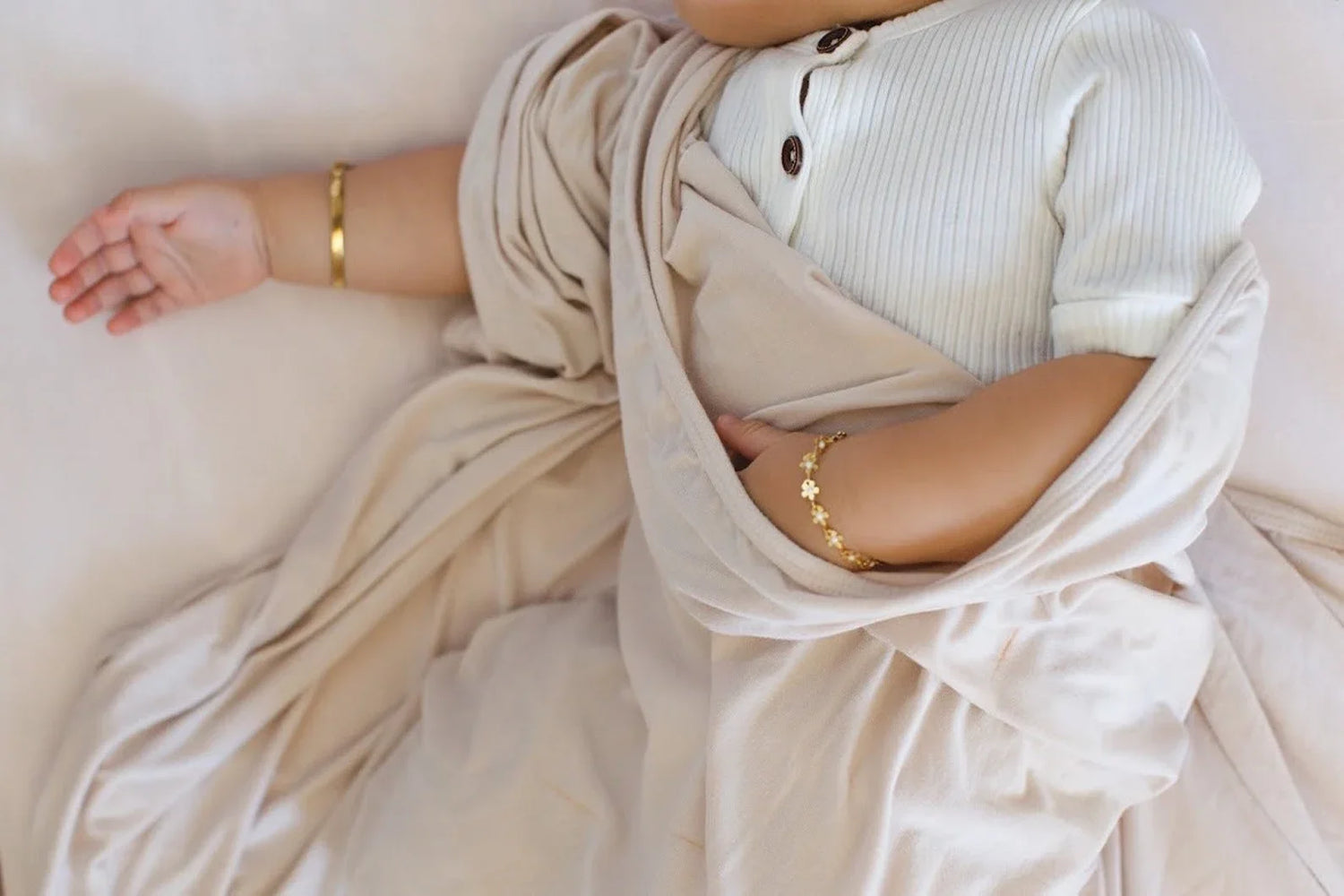 Gold Herringbone Bracelet