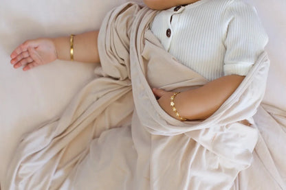Gold Herringbone Bracelet