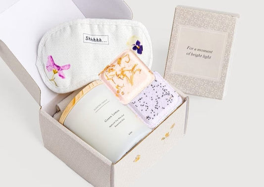 Candle Spa Gift Box,  Relaxing Package for Friend and family - My American Goods