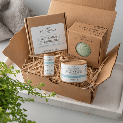 J&amp;L Naturals Skin Regimen Kit Essentials Skin Regimen Kit (4-Piece Set)