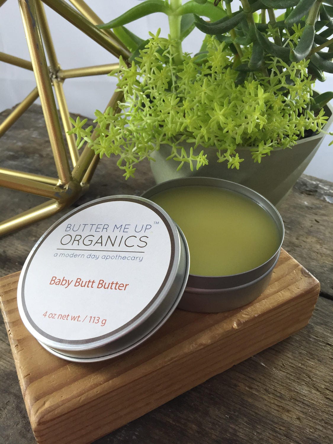 Butter Me Up Organics Baby Baby Butt Butter &amp; Organic Diaper Cream