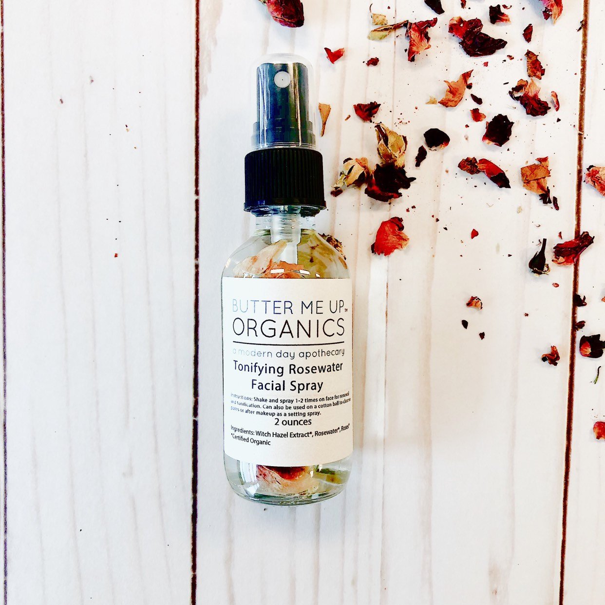 Organic Rosewater Toner Facial Mist
