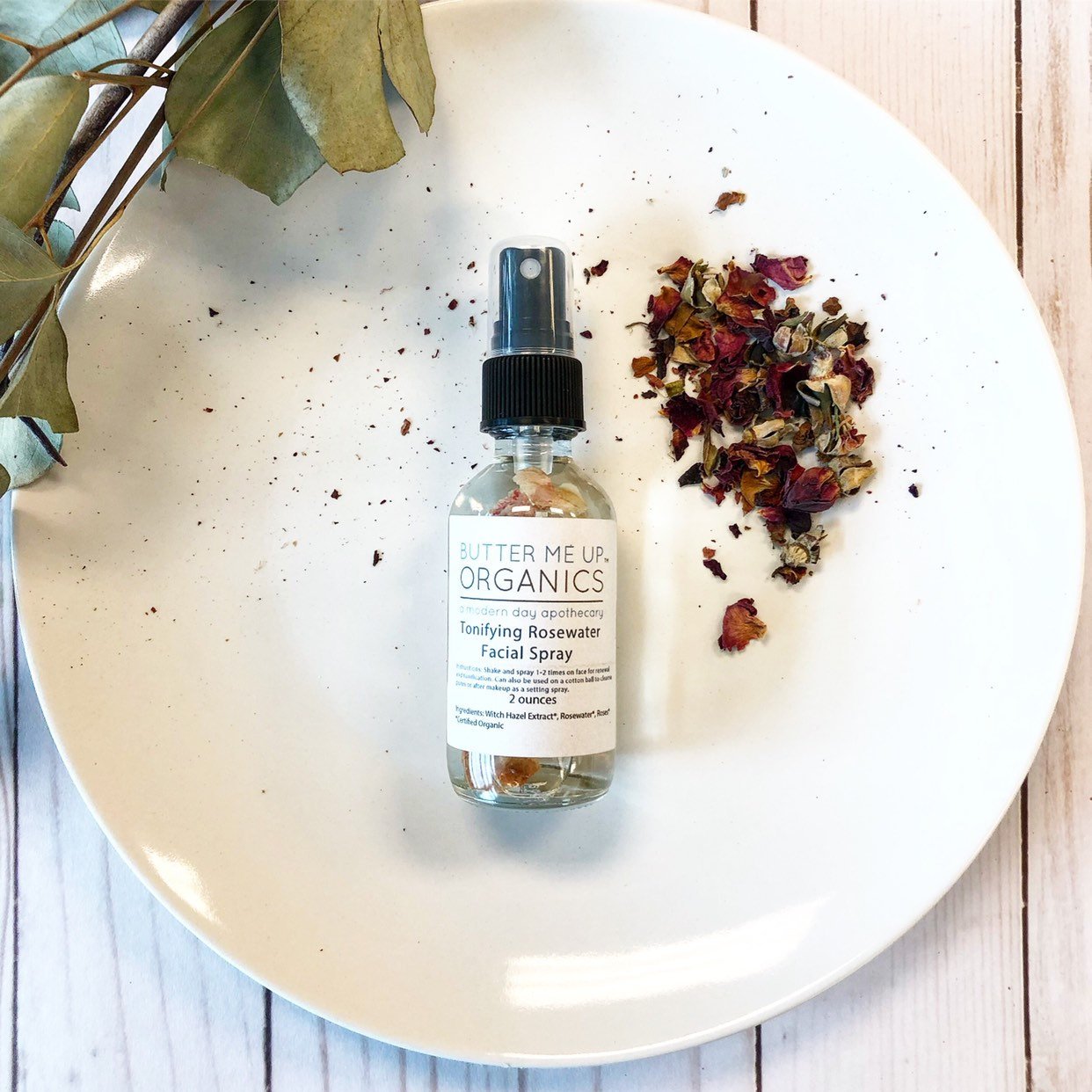 Organic Rosewater Toner Facial Mist