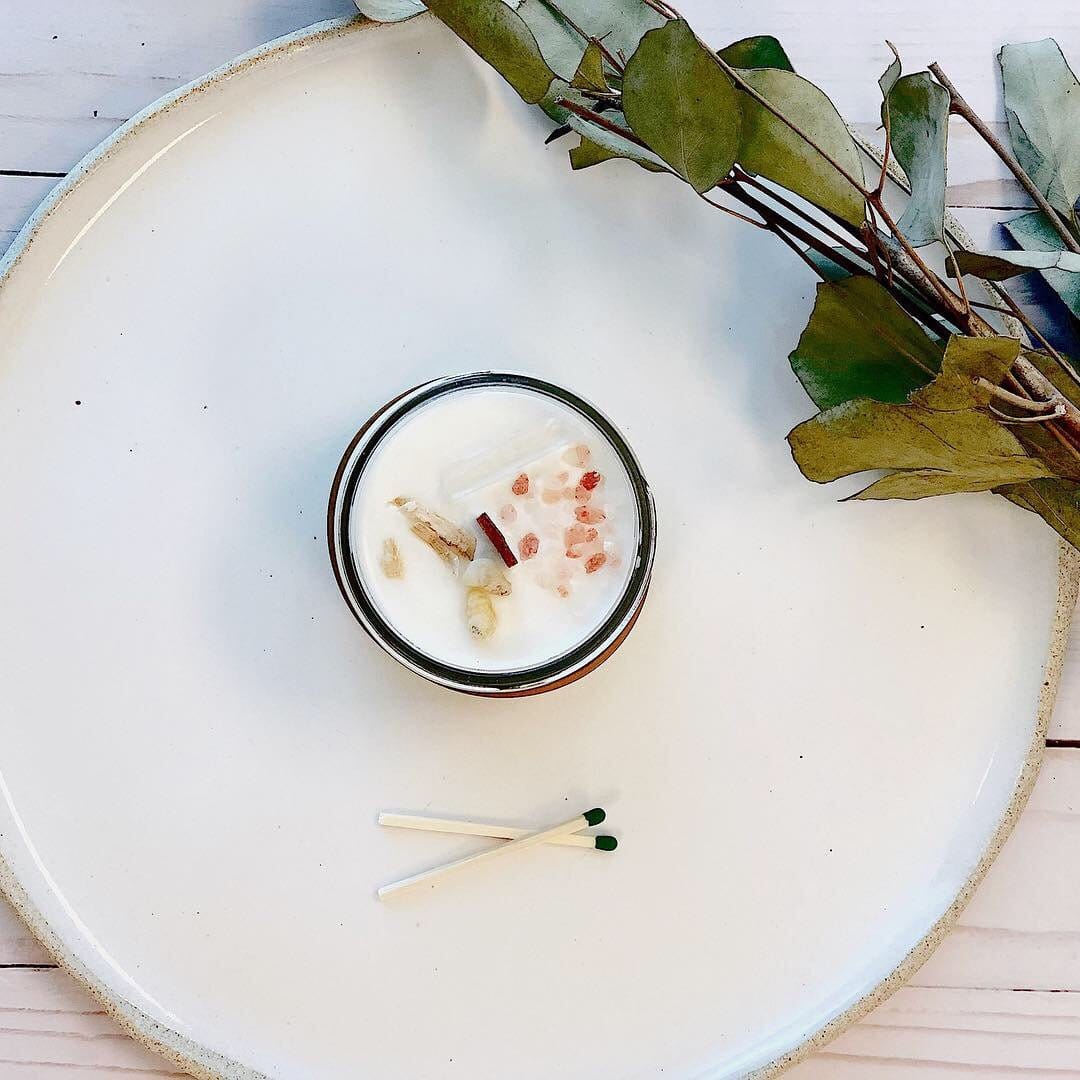 Butter Me Up Organics Metaphysical Space Clearing Candle - Intention Candle