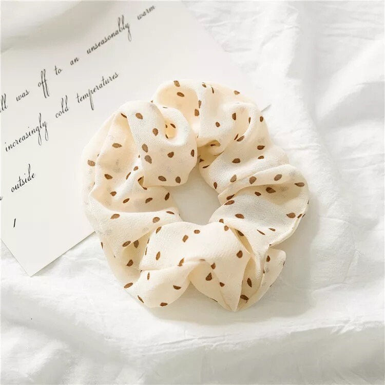 Dotted Hair Scrunchie - My American Goods