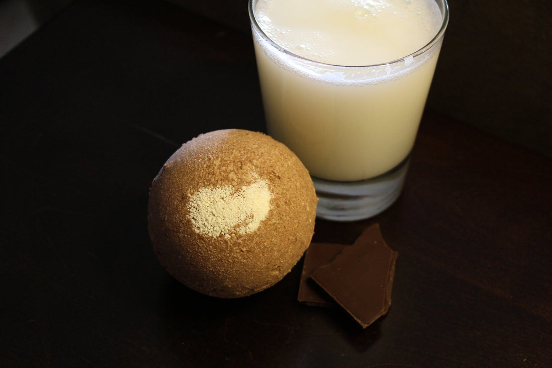 Chocolate Milk Toy Bath Bomb