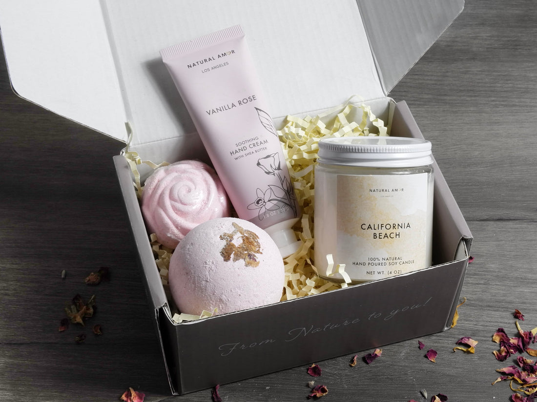 Cozy Bath Spa Gift Box - My American Goods