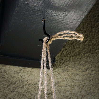 Rosebud HomeGoods Planter Indoor Hanging Planter for Indoor, 4 or 5 inch Hanging Plant Pot Unique Gift, 3D Printed Planter, Outdoor Patio Decor, Cottagecore Decor,BOW