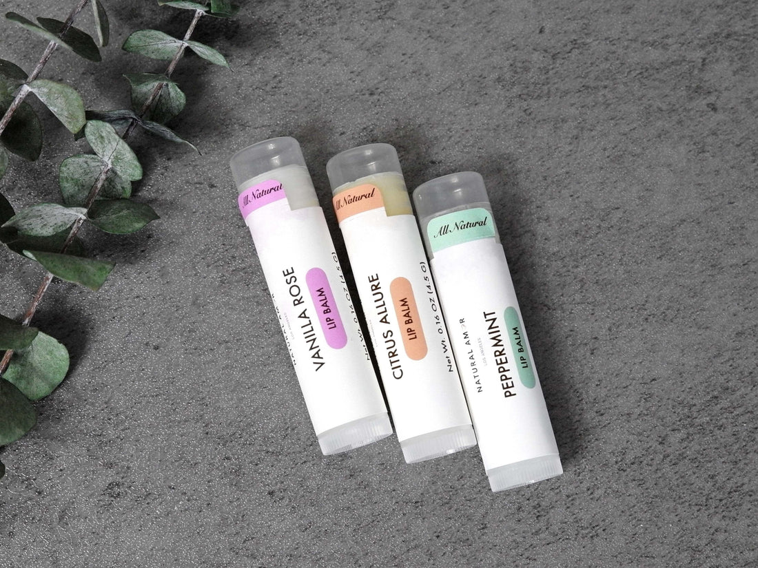 Organic Lip Balm (3 scents)