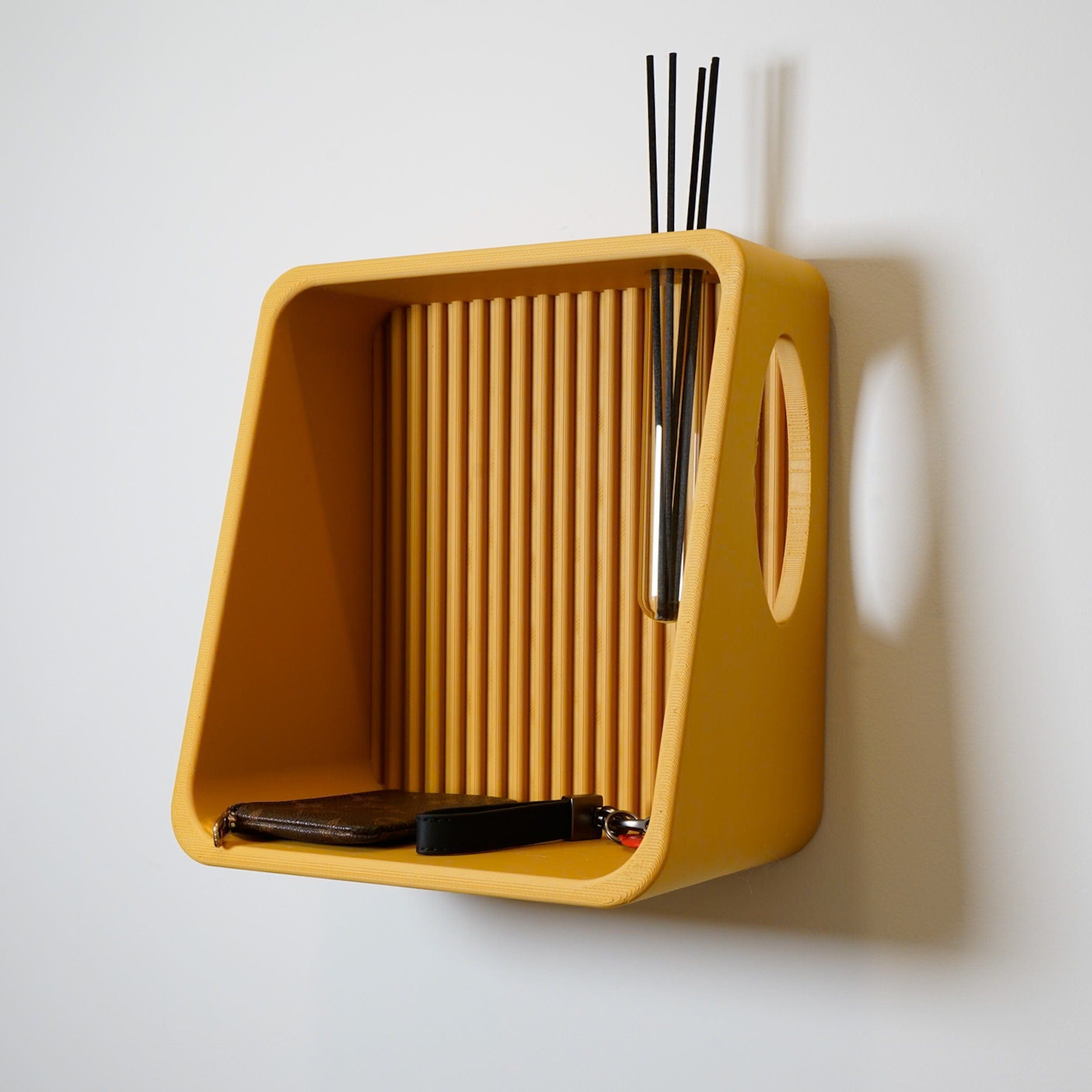 Rosebud HomeGoods Floating Shelf Modern Floating Wall Shelf, Propagation or Reed Diffuser