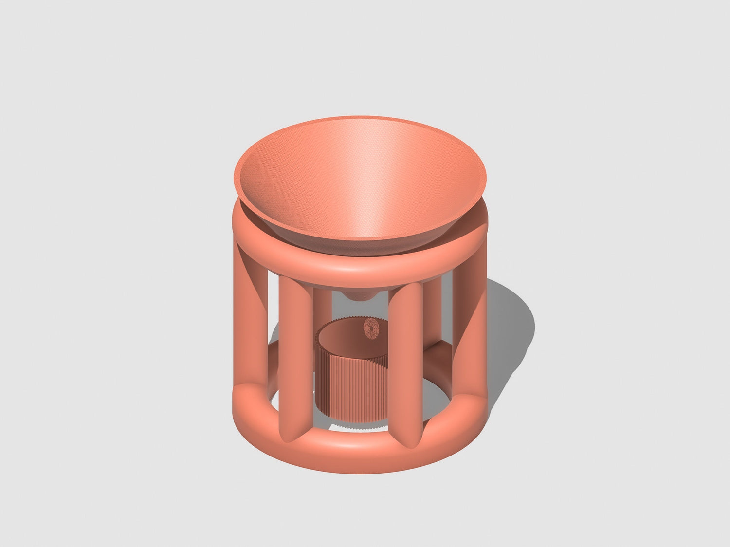 Conduit Plant Stand with Planter &amp; Catch - My American Goods