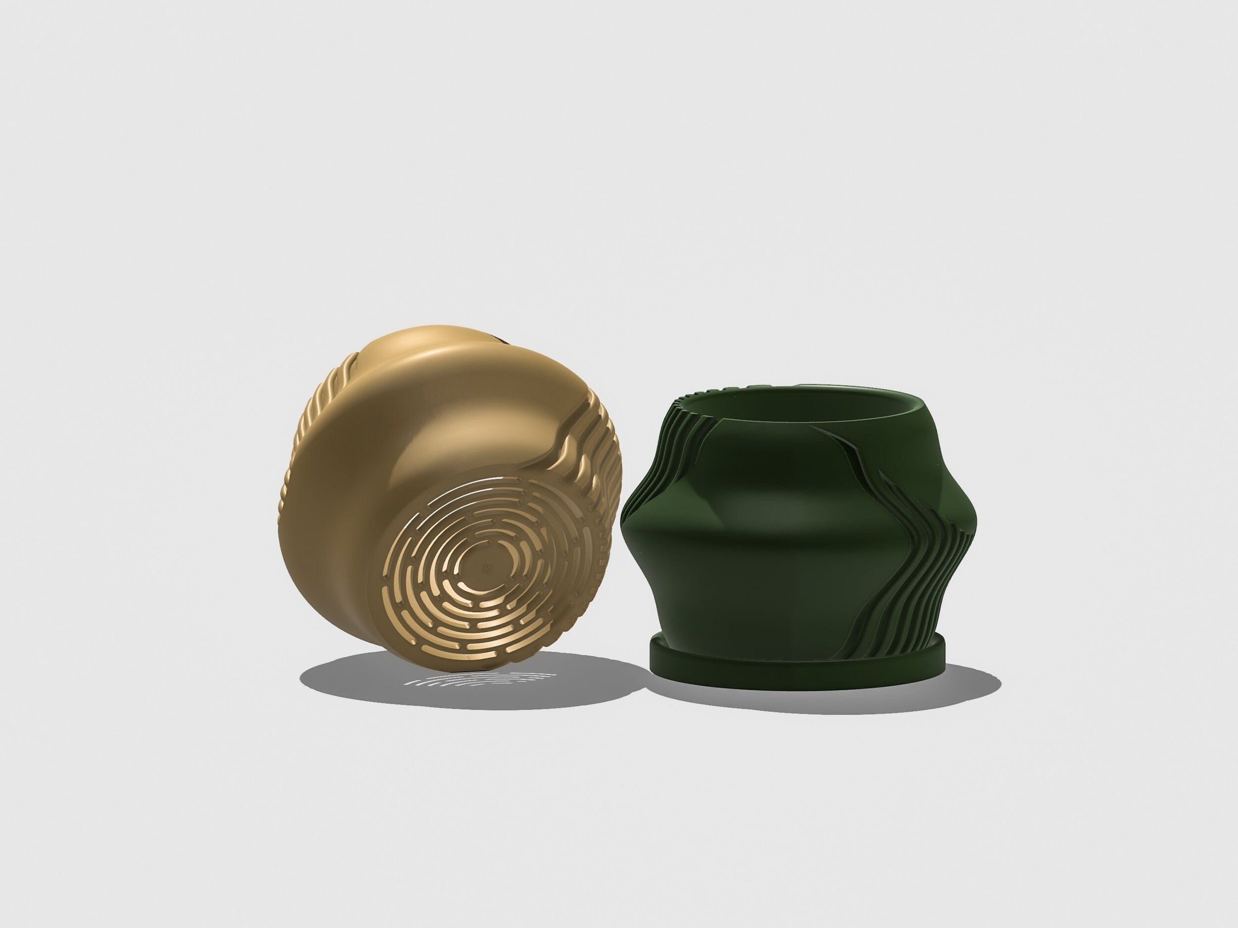 Rosebud HomeGoods Pots &amp; Planters Rorqual Cascade Plant Pot with Drainage