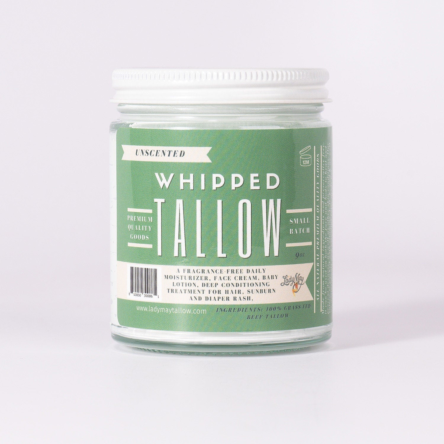 Natural Beef Tallow Skincare Collection - Lotion, Butter, Balm &amp; Whipped