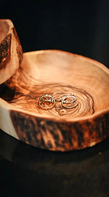 Olive Wood Branch Bowl - My American Goods