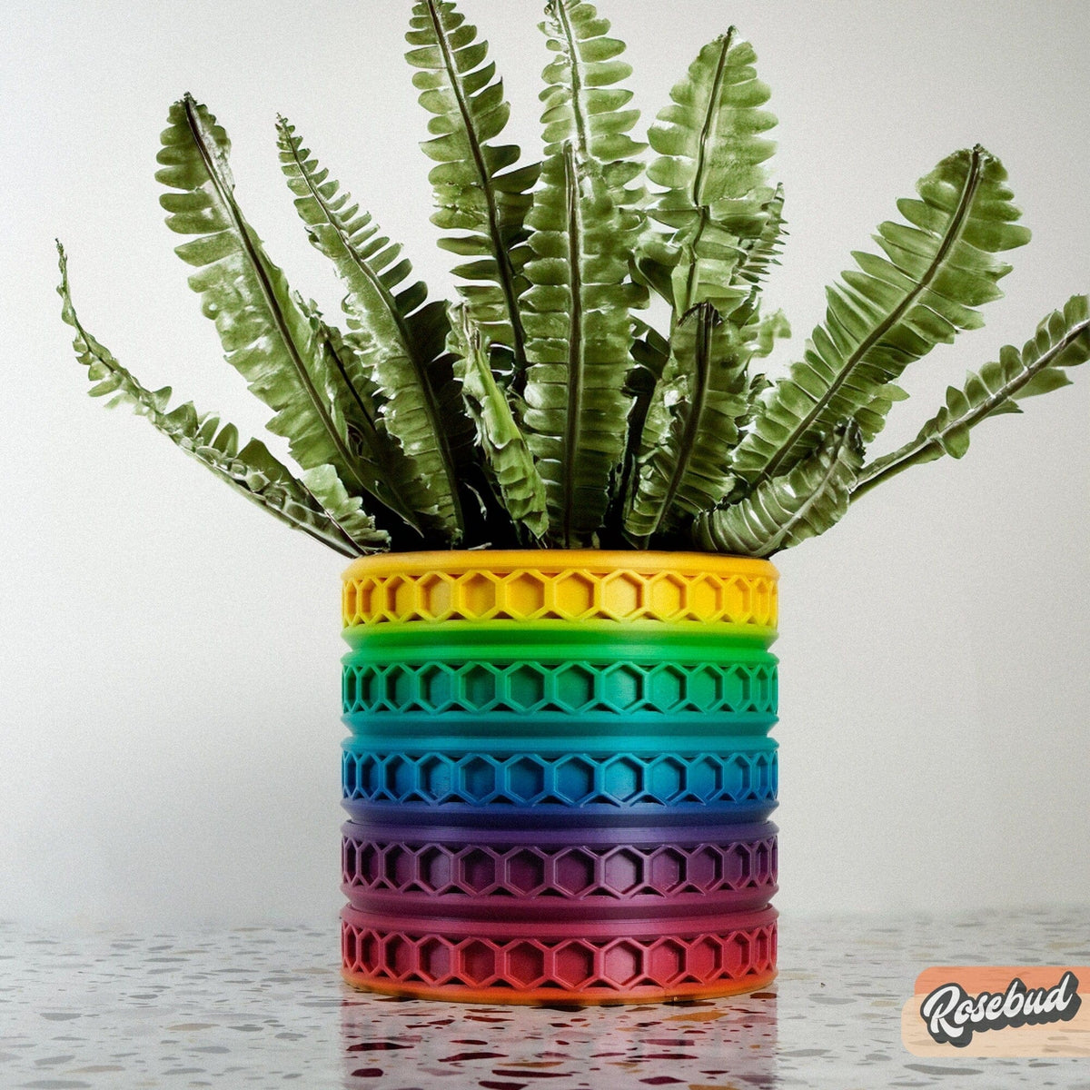 Rosebud HomeGoods Pots &amp; Planters Rainbow / 4 Inch - No Tray Orion Planter, Multiple Sizes and Colors