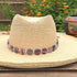Adriana Soto Joyeria Misc Fluorite and Kiwi Jasper Hatband, Gemstone Hat Band