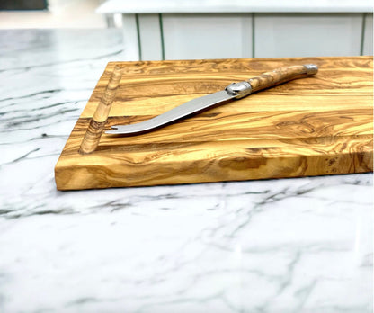 Olive Wood Rectangle Cutting Board- 16 inch - My American Goods