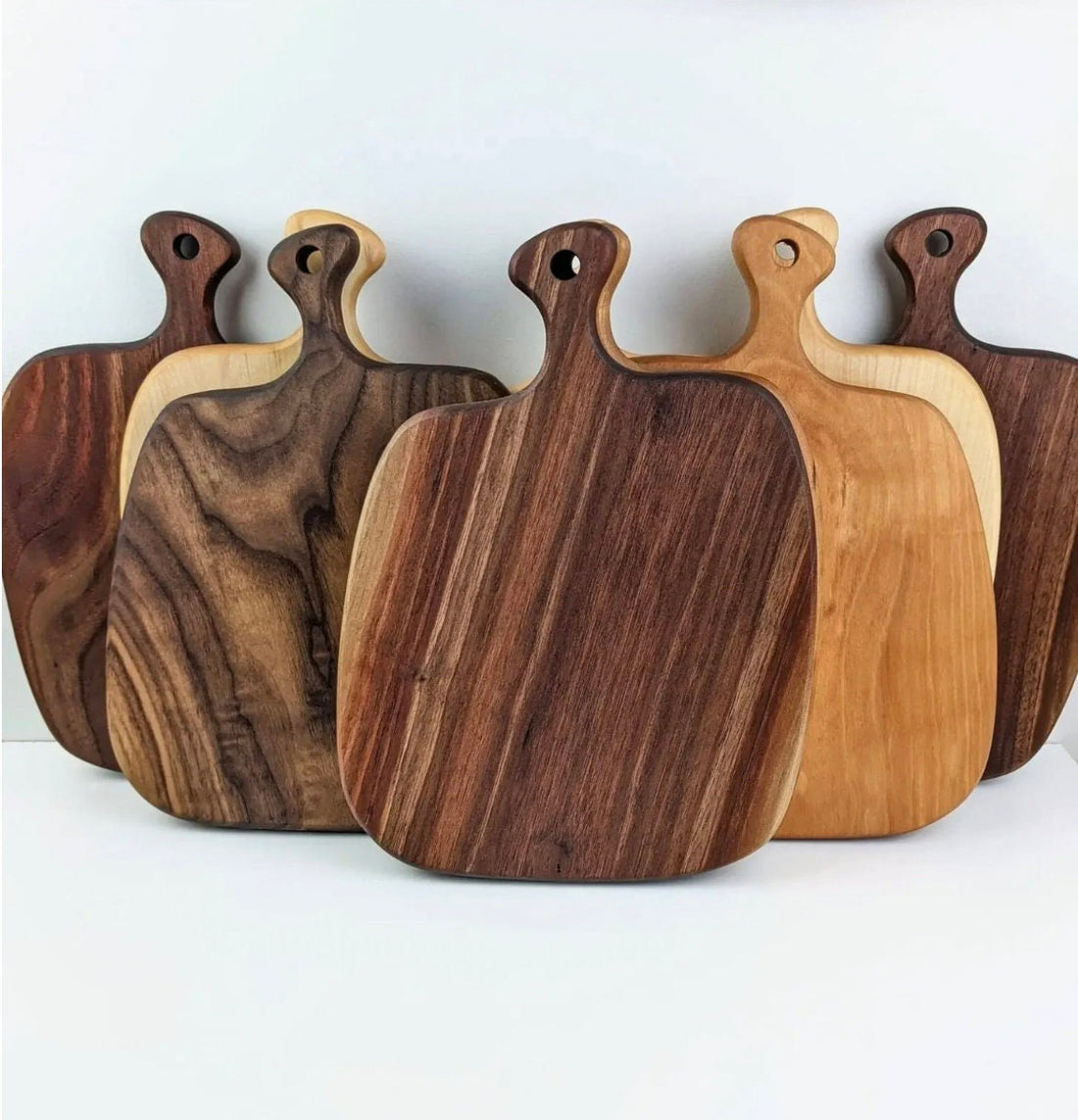 Cherry, Walnut, &amp; Maple Charcuterie Board - My American Goods