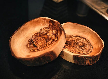Olive Wood Branch Bowl - My American Goods