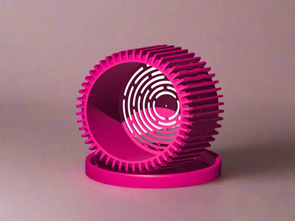 Modern Heart-Shaped Planter with Drainage &amp; Saucer – Unique Valentine’s Day Gift for Plant Lovers, 3d Printed Planter Home Hosting Decor,