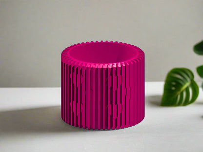 Modern Heart-Shaped Planter with Drainage &amp; Saucer – Unique Valentine’s Day Gift for Plant Lovers, 3d Printed Planter Home Hosting Decor,