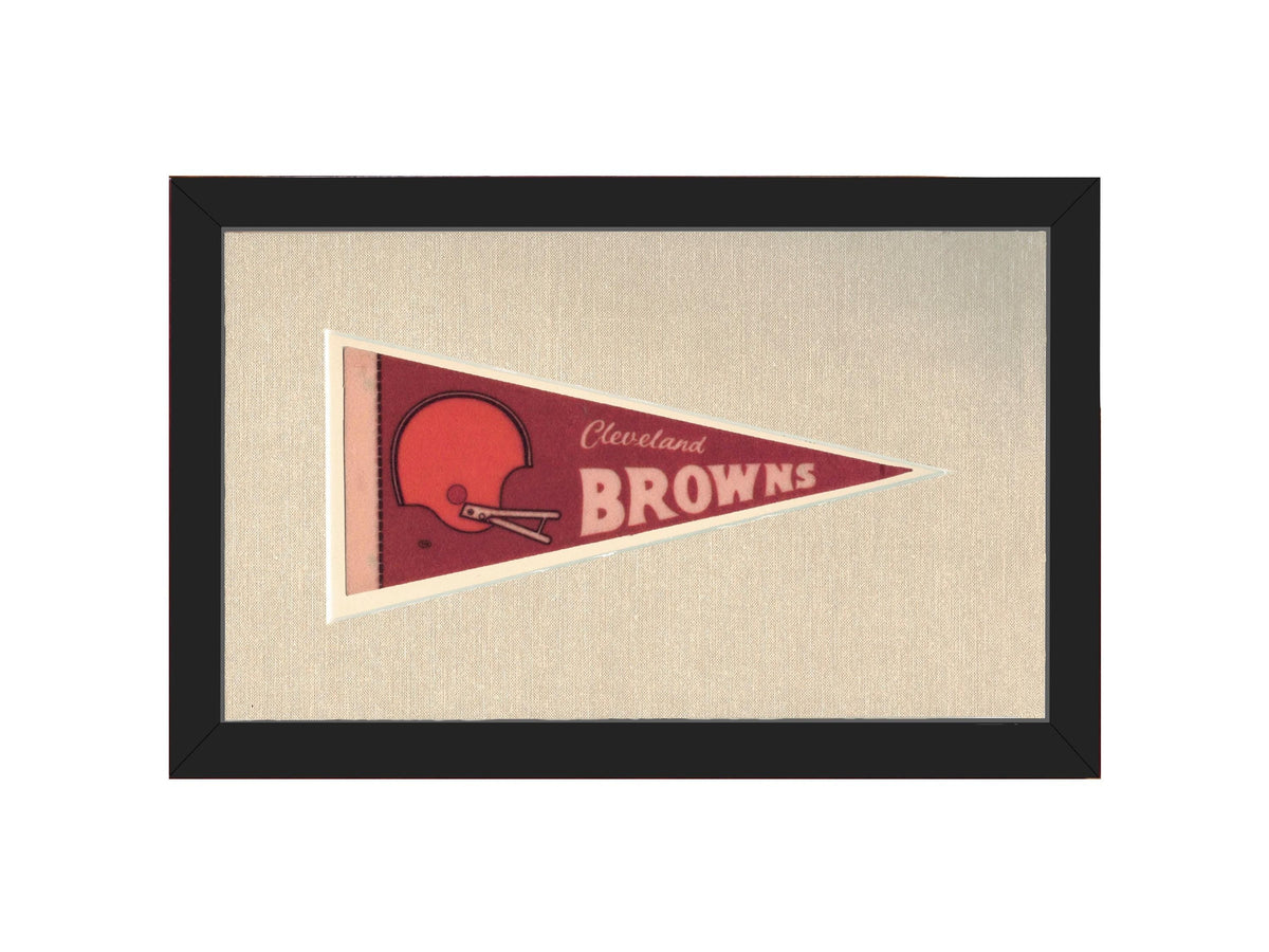 Vintage Cleveland Browns Pennant
