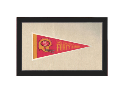 Vintage San Francisco 49ers Pennant