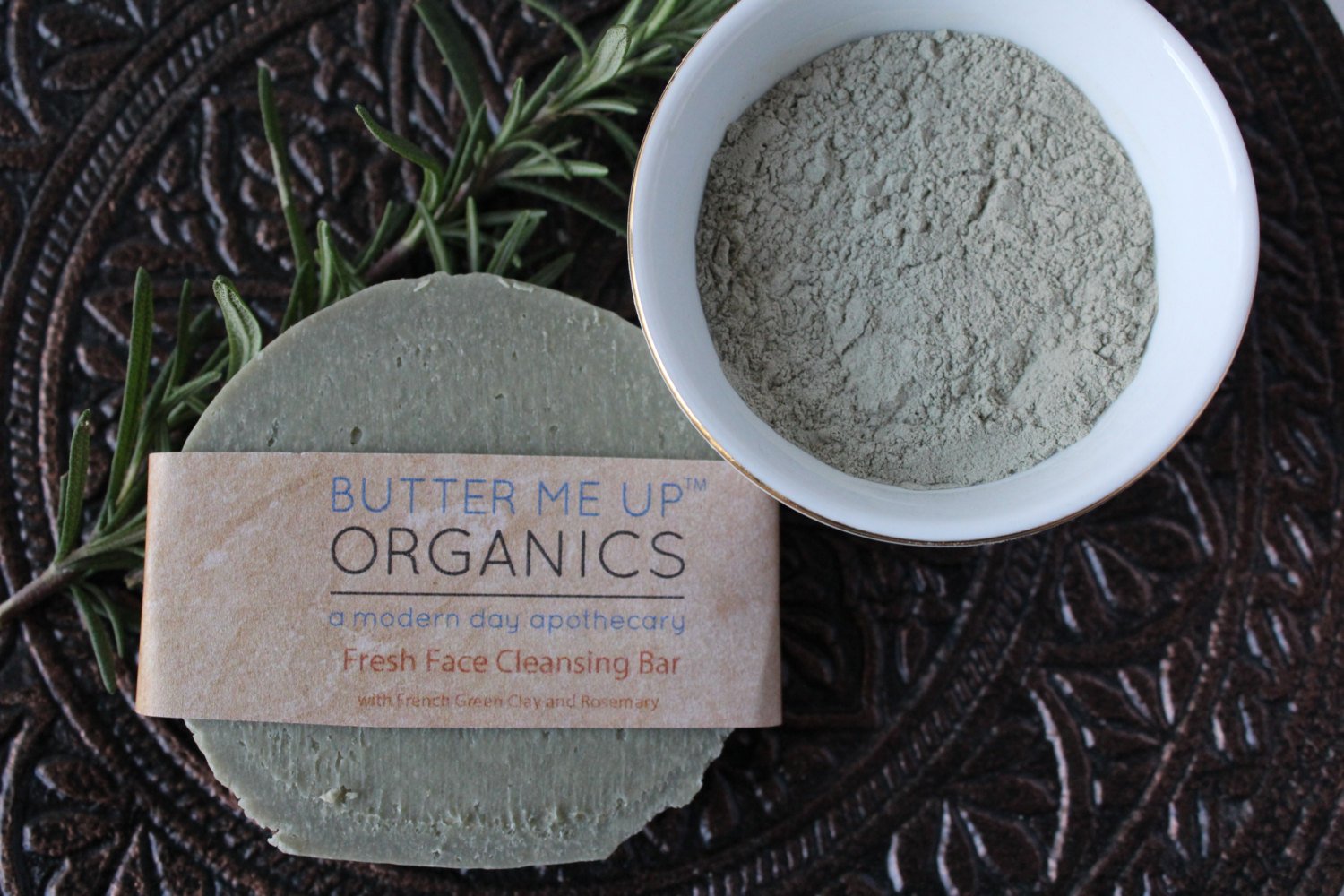 French Green Sea Clay Facial Bar