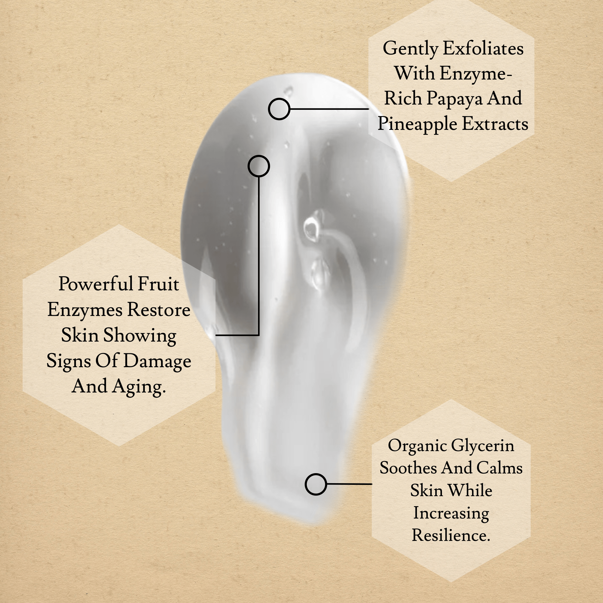Timeless Organics Skin Care Rejuvenating Enzyme Gel Mask