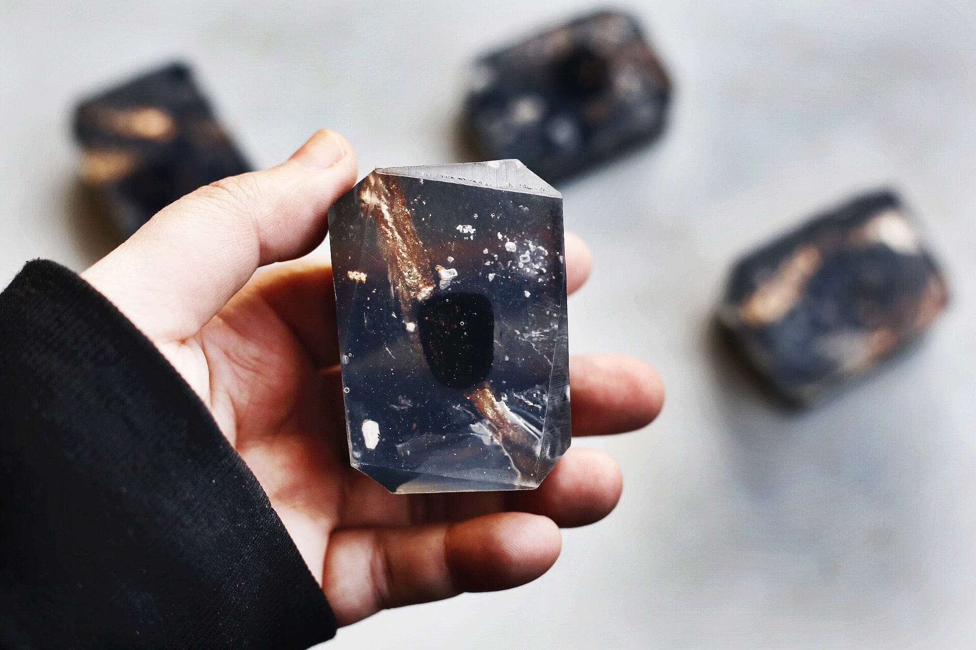 North Star Charcoal Crystal Soap – 3 oz