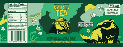 Té verde matcha con miel