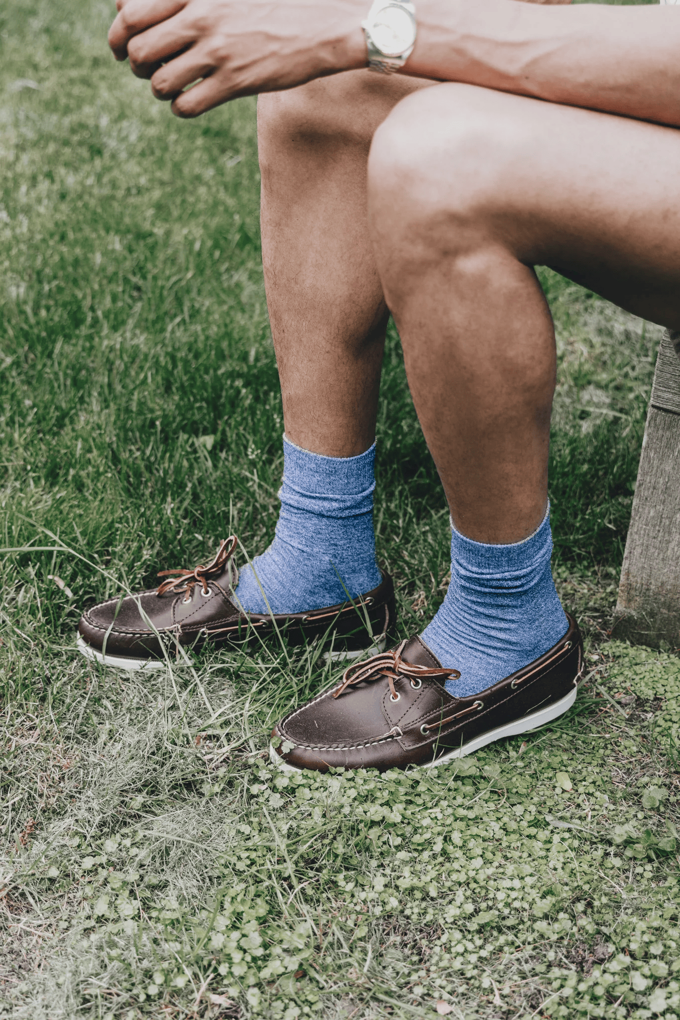 American Trench Socks Linen Dress Sock