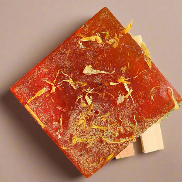 Turmeric Calendula Soap with Eucalyptus - My American Goods