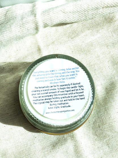 Blessings Intention Candle
