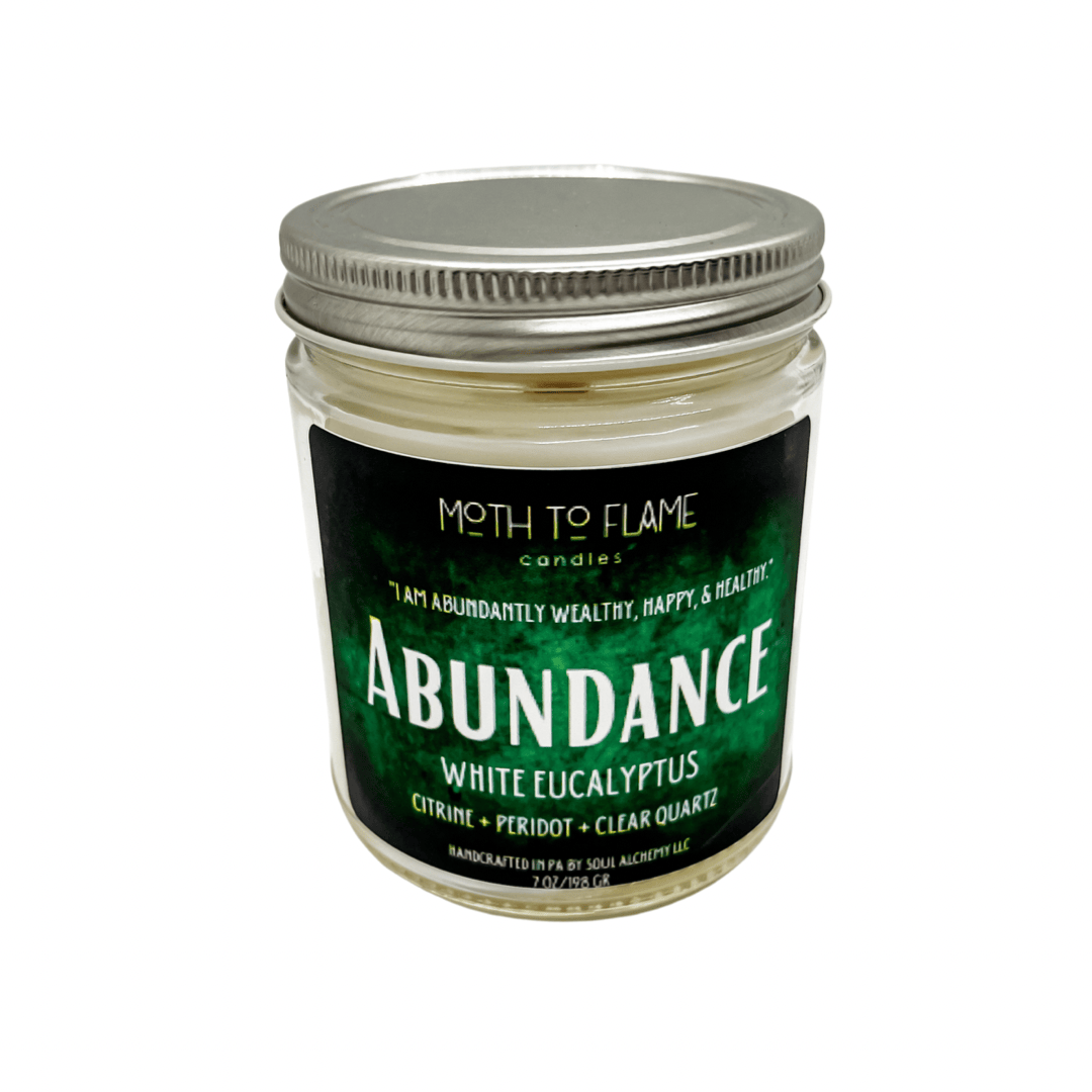 Moth to Flame Candles Candles Abundance – 7 oz Candle