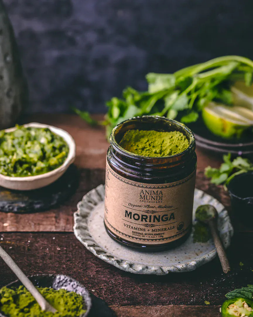 Anima Mundi Superfood MORINGA | Organic Powder Superfood