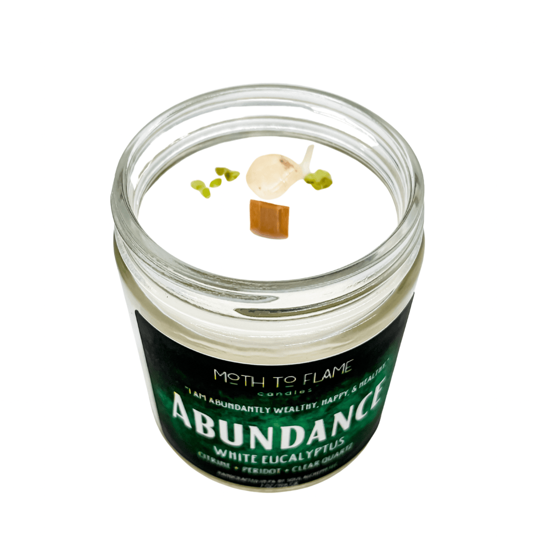 Moth to Flame Candles Candles Abundance – 7 oz Candle