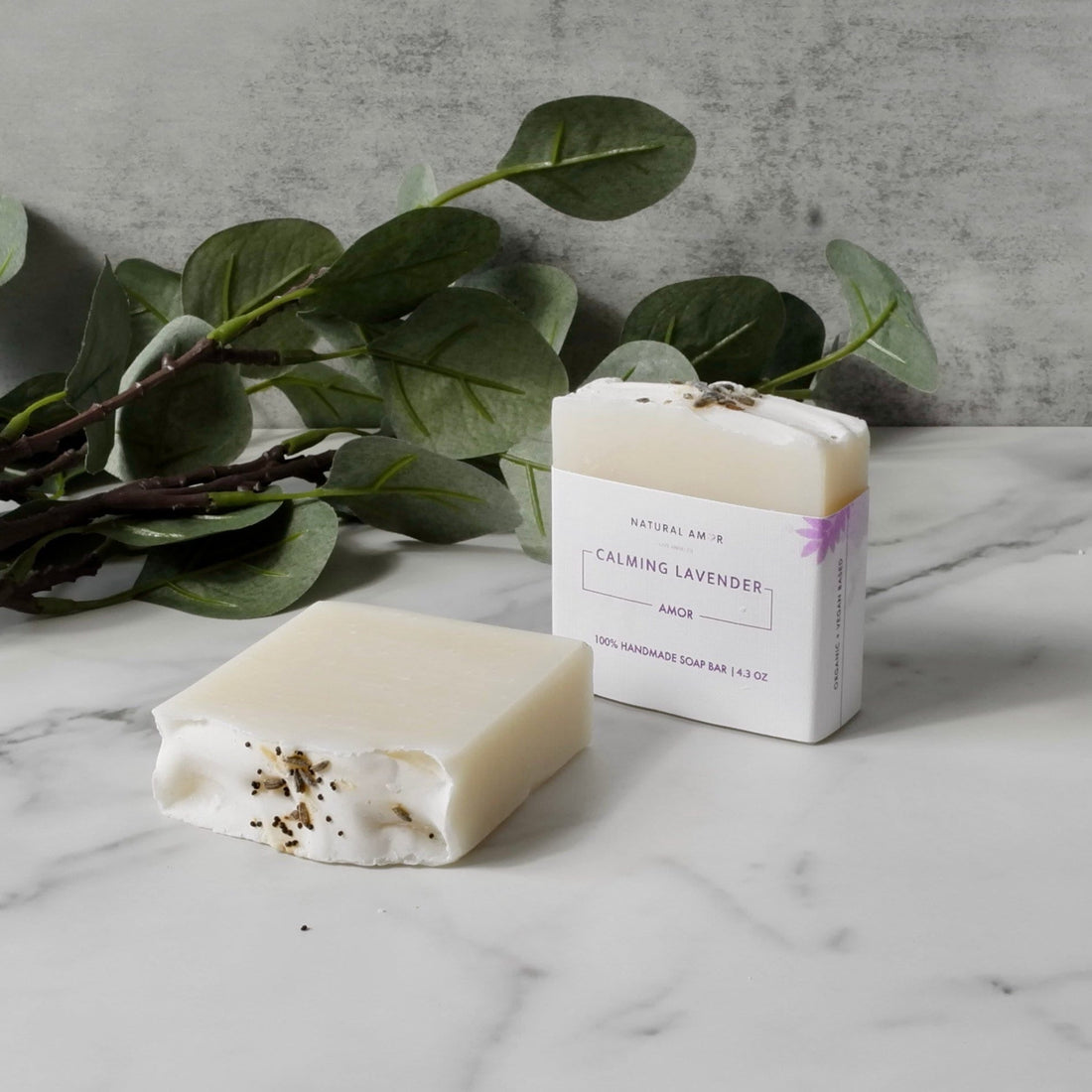 Calming Lavender Soap Bar - My American Goods