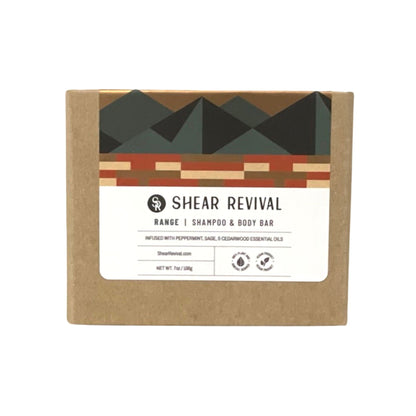 SHEAR REVIVAL Sunset Range Shampoo + Body Bar