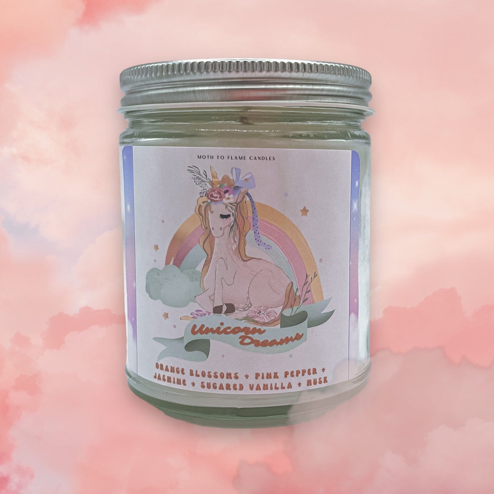 Moth to Flame Candles Unicorn Dreams – 7 oz Candle