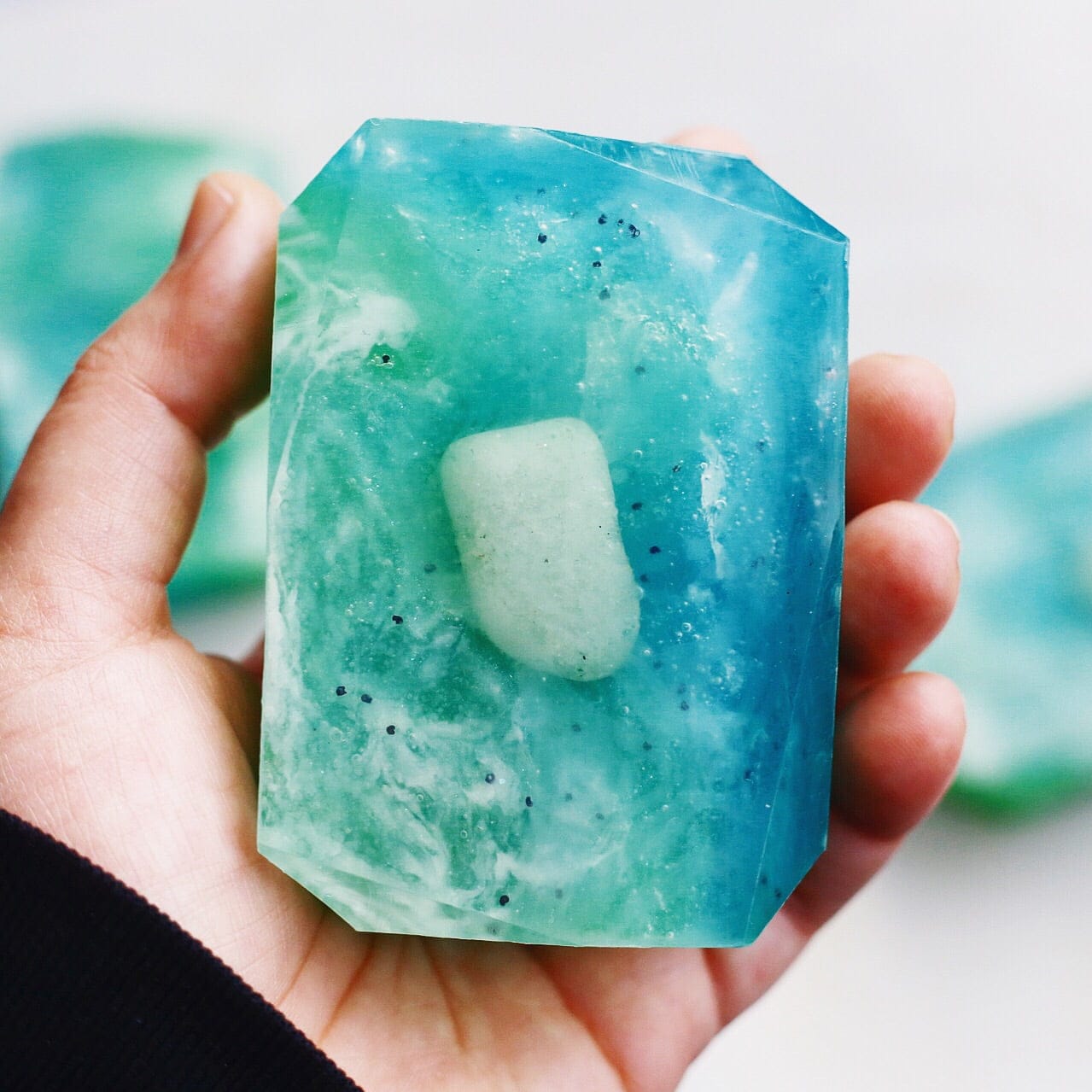 Divine Truth Green Tea &amp; Cucumber Crystal Soap
