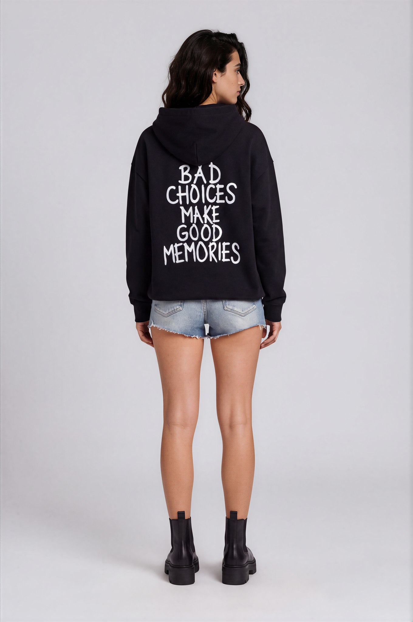 Bad Choices Make Good Black Hoodie